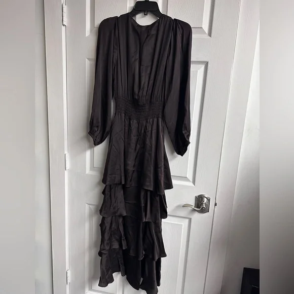 Ruffinello Flowy ruffled maxi dress - Picture 5 of 6